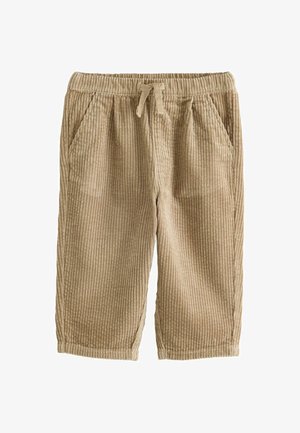 Next, REGULAR FIT - TEXTURED CORDUROY TROUSERS - Pantaloni - stone beige