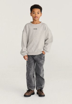 Bobo Choses, MUSH MONSTER DUO UNISEX - Felpa - heather grey