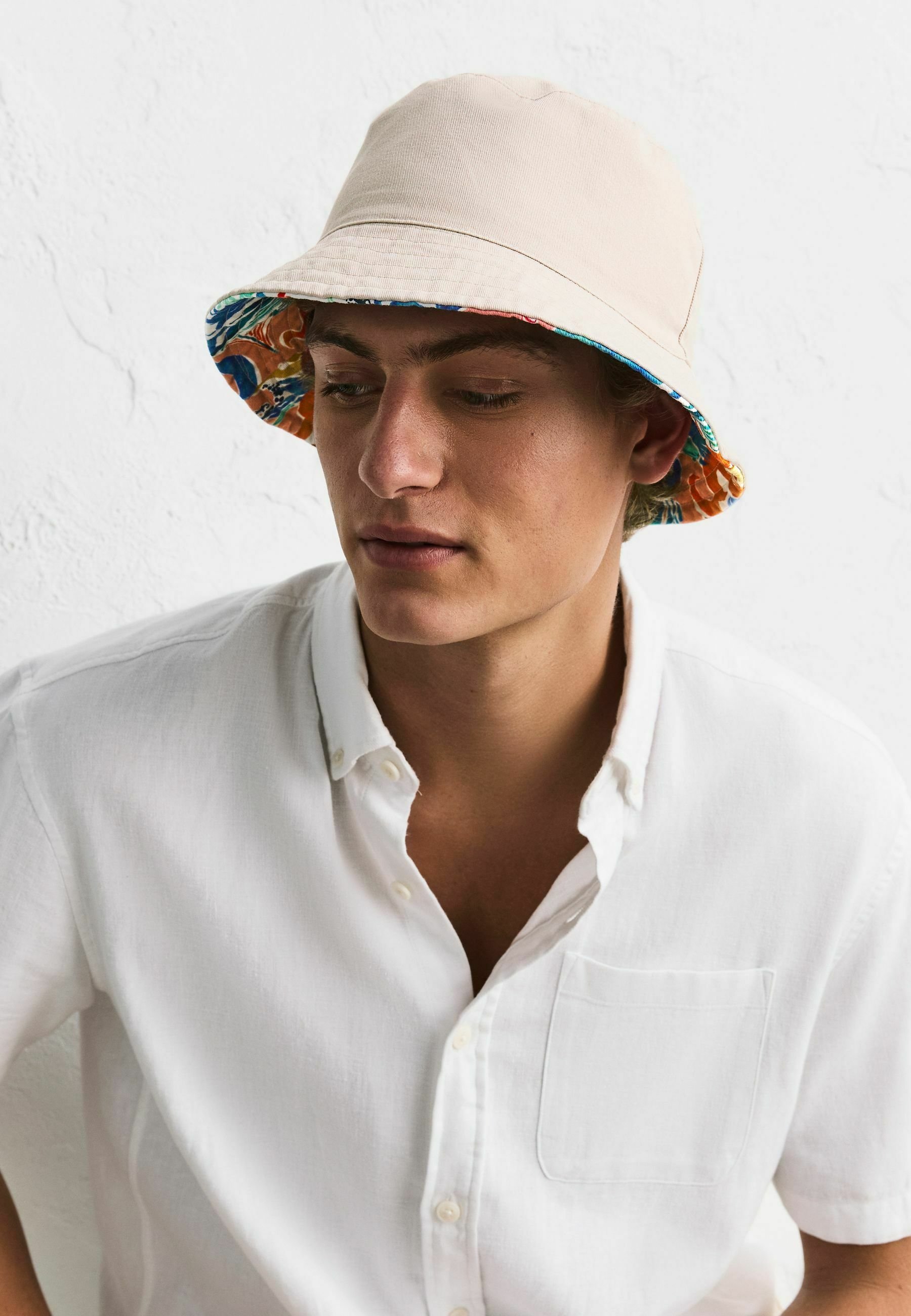 Next BUCKET HAT . - Hat - multi/orange - Zalando