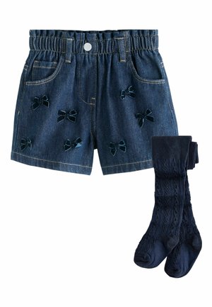 REGULAR FIT  - Džinsa auduma šorti - blue denim