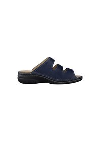 Finn Comfort PANTOLETTEN - Pantolette flach - blau