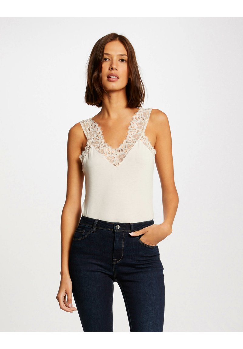 Morgan DNANA - Toppi - white denim