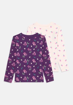 Topper langermet - light pink/purple