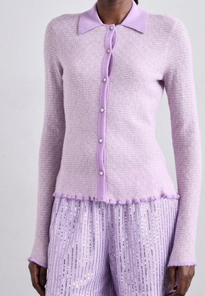Strickjacke - light pink