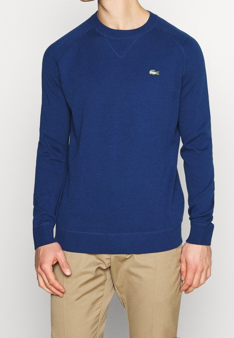 Lacoste LIVE Stickad tröja - dark blue