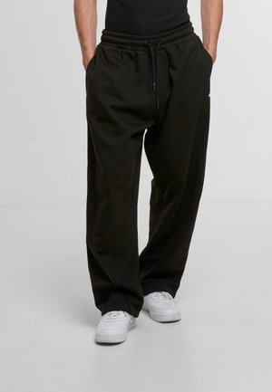 Tracksuit bottoms - jetblack