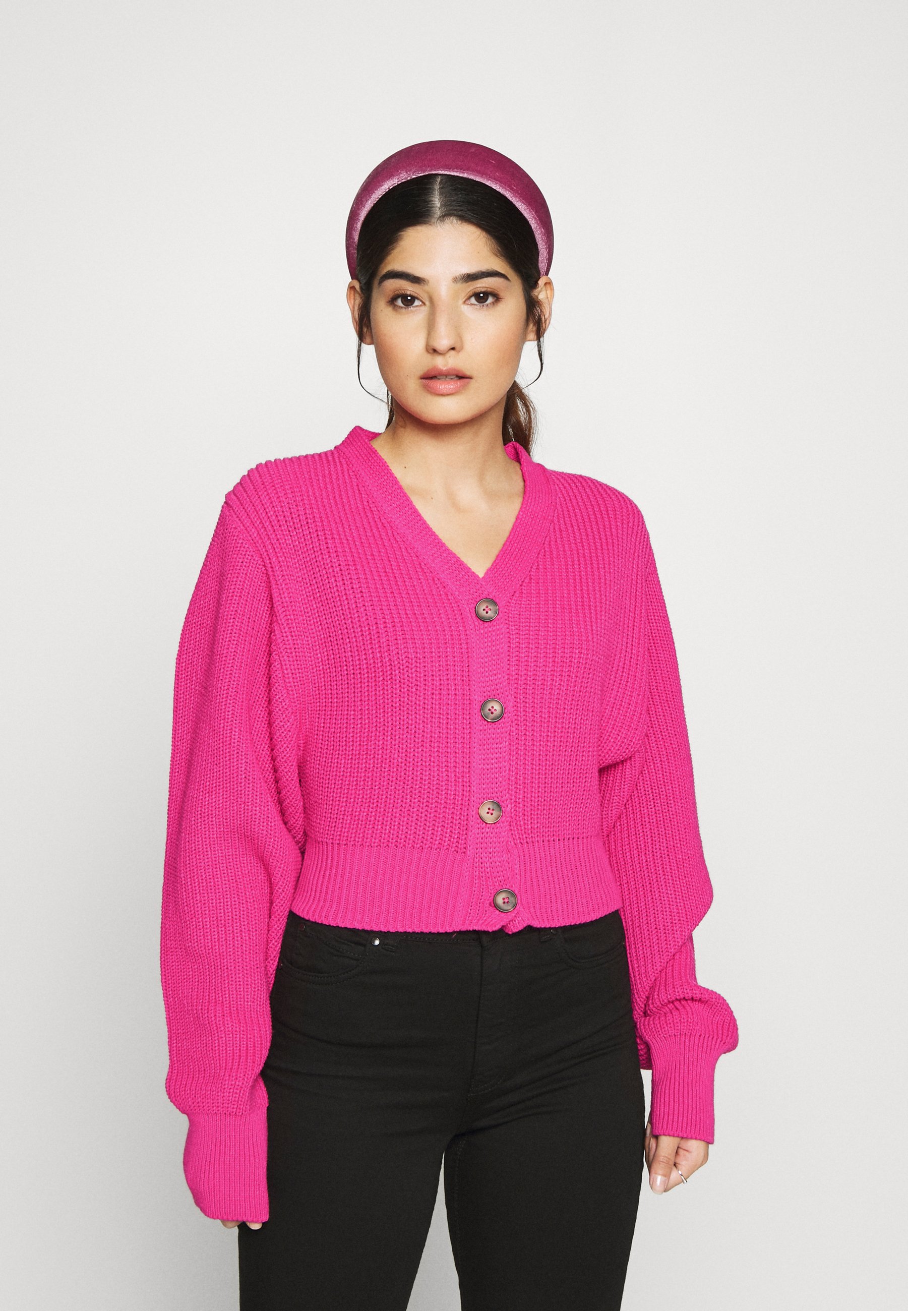 fuschia pink cardigan uk