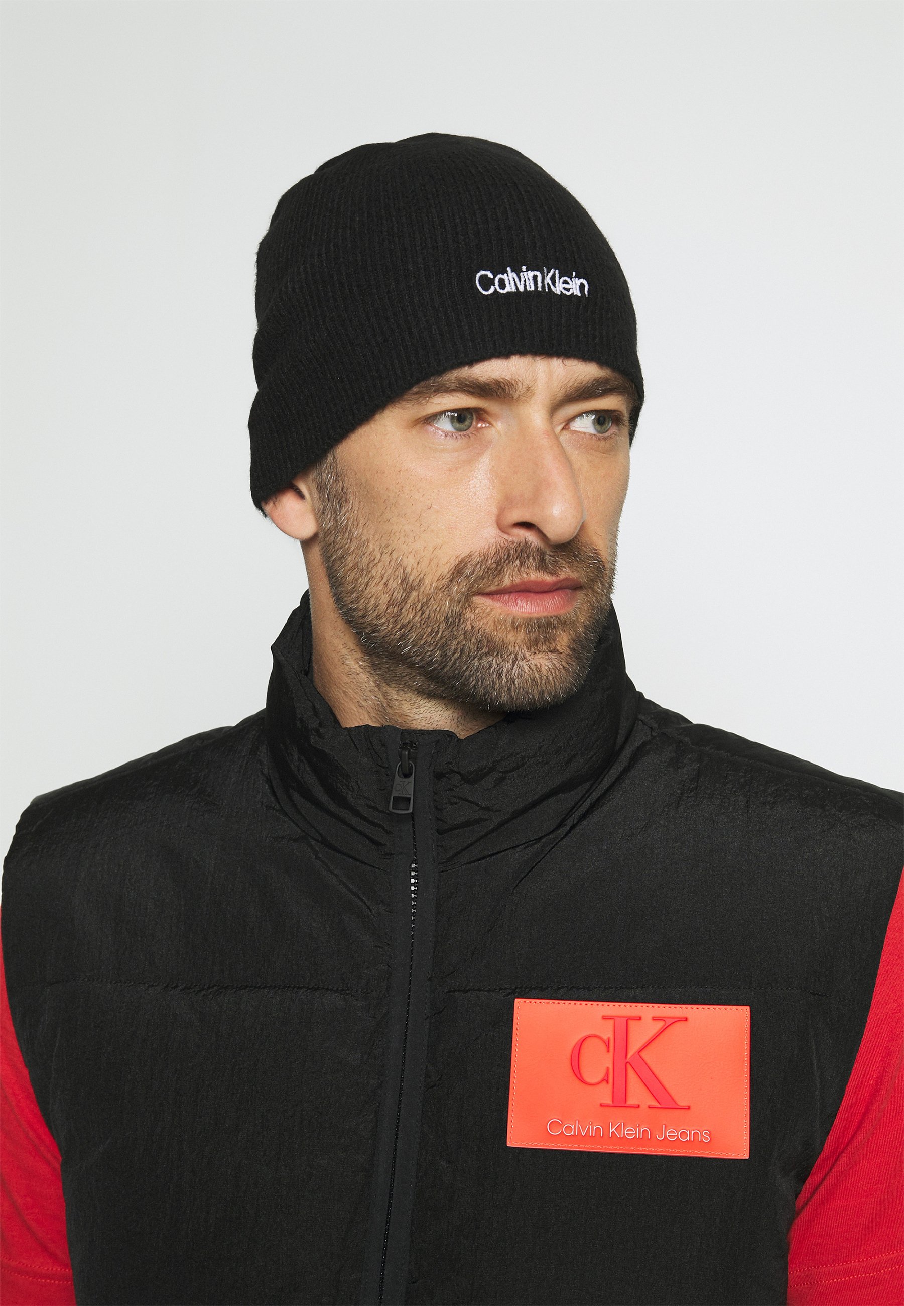 Calvin klein beanie men Clearance