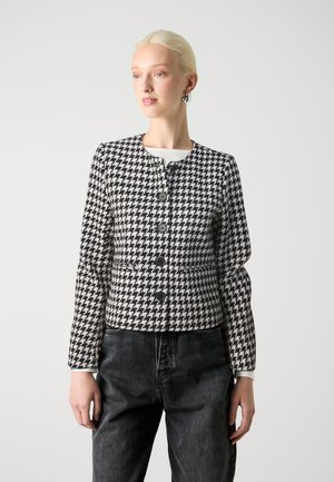 VIKENYA O NECK JACKET - Bleiser - cloud dancer/black