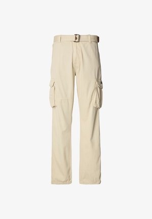 INDICODE JEANS, INDICODE HERREN CARGO JEANS - Oldalzsebes nadrágok - beige