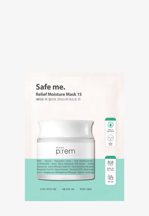 MAKE P:REM SAFE ME. RELIEF MOISTURE MASK SET OF 10 - Zestaw do pielęgnacji