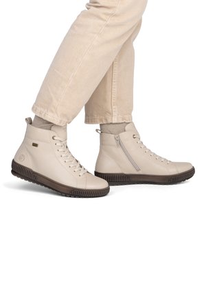 Remonte, REMONTE SCHNÜRSTIEFEL D0782 - Lace-up ankle boots - beige