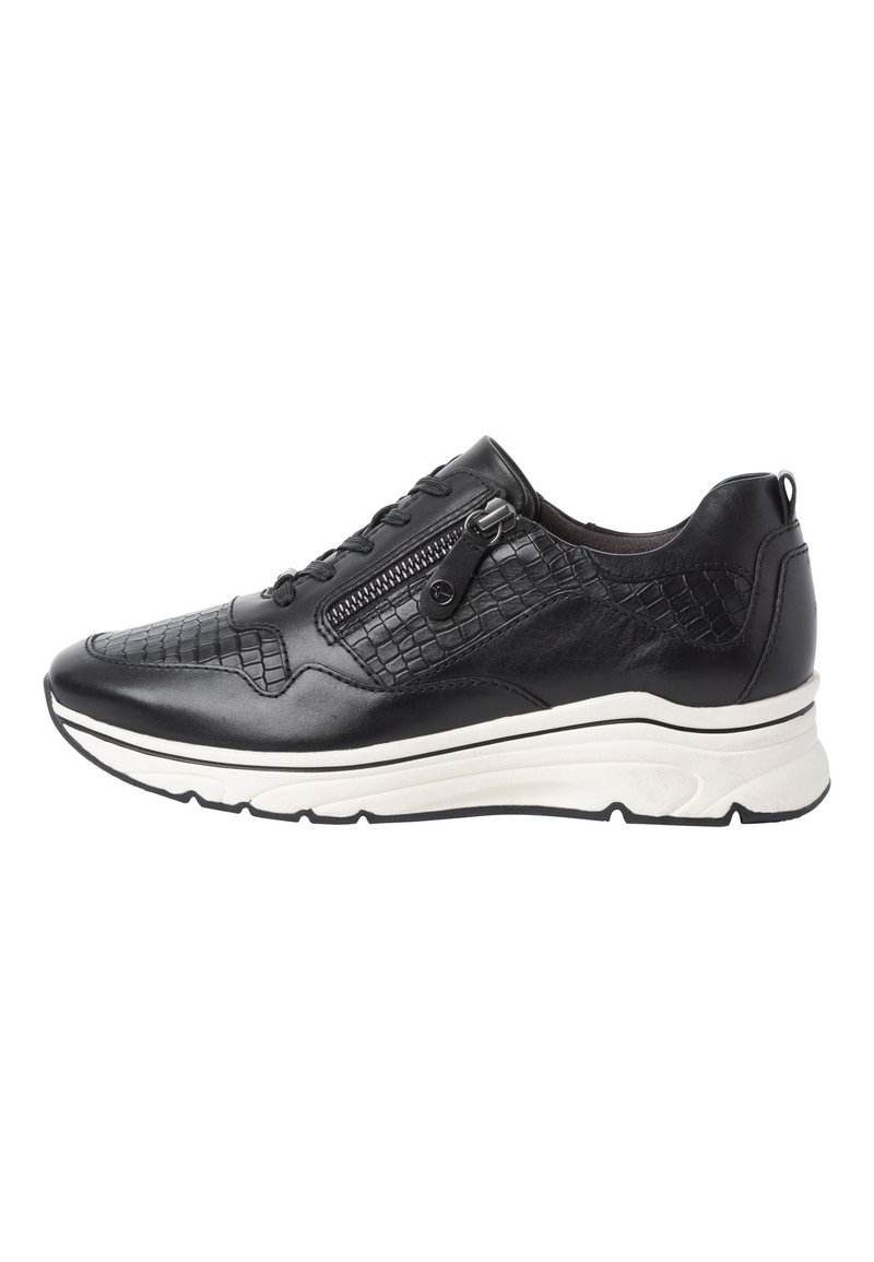 Damen Sneaker low | Tamaris PURE RELAX Sneaker low black croco/black denim - EU29480 Damen Sneaker low | Tamaris PURE RELAX Sneaker low black croco/black denim - EU29480
