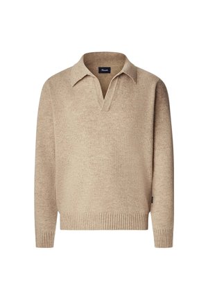 Façonnable OPEN COL - Poloshirt - light beige