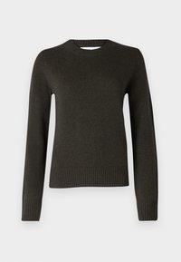 CHARLOTTE  - Strikkegenser - black olive