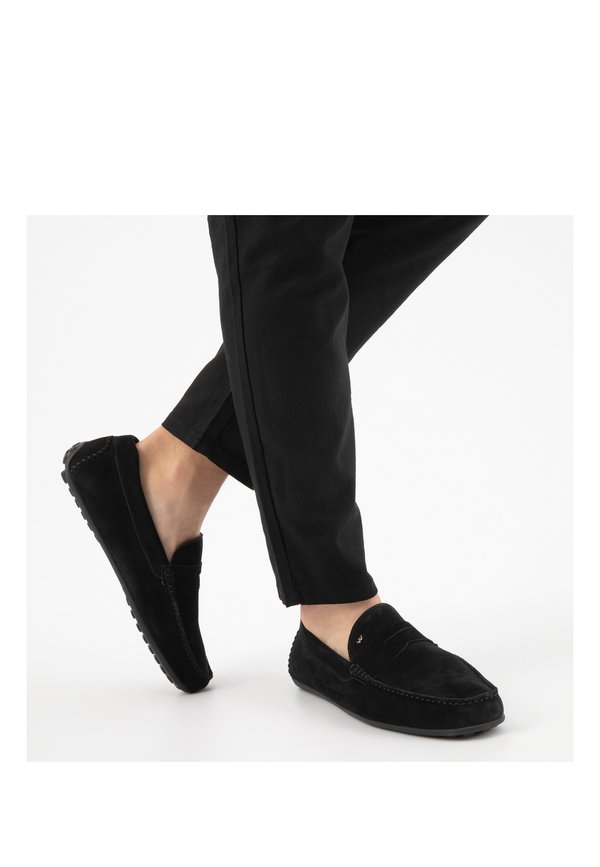 Mokassin - czarny