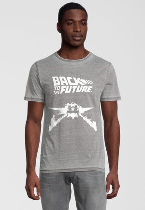 T-Shirt print - grau