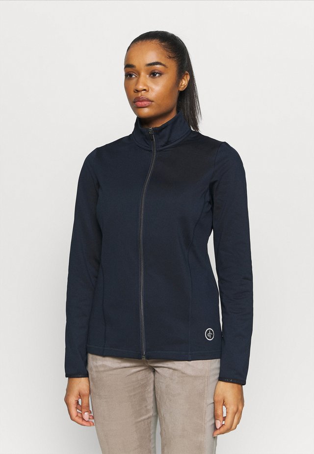 WOMENS TECH FULL ZIP - Fleecetakki - navy