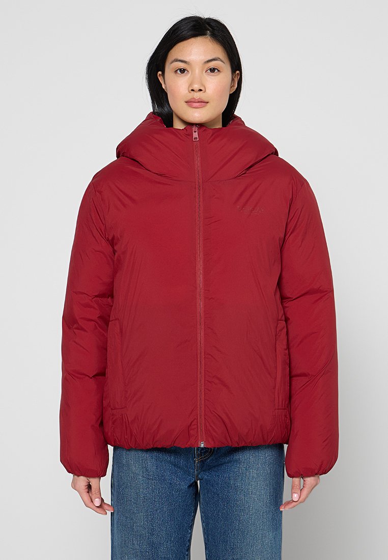 Replay Winterjas bordeauxrood Replay Winterjas bordeauxrood