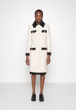 LONG JACKET - Klasický kabát - fantasy ivory
