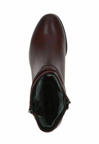 Caprice Klasični gležnjarji - bordeaux nappa