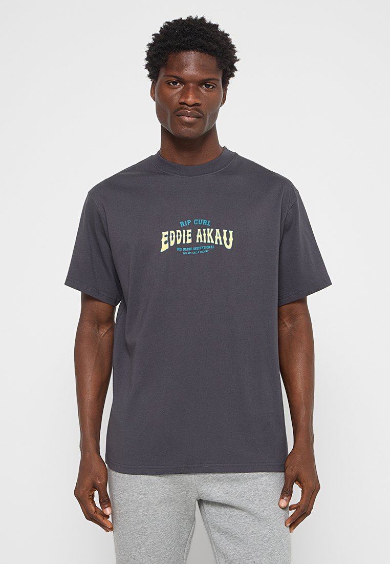 Rip Curl T-shirt print zwart