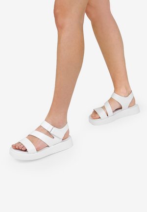 Bosanova Sandalias con plataforma - blanco