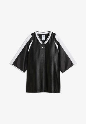 Puma, T7 OVERSIZED FUSSBALLTRIKOT - Camiseta de fútbol - black