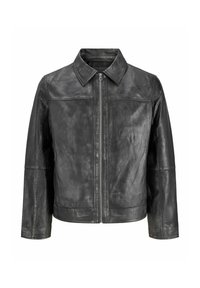 Kožnata jakna - anthracite