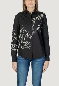 CAM HERA - Camicia - black