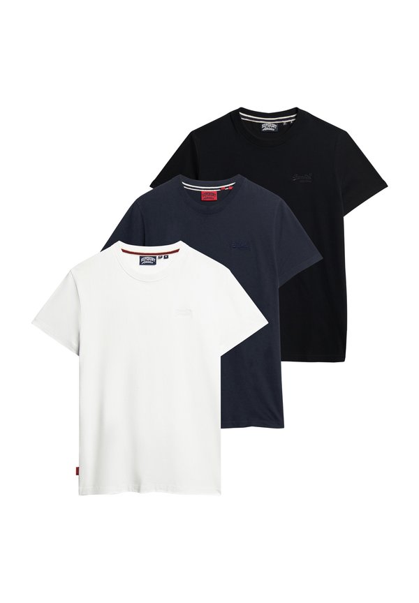 ESSENTIAL LOGO 3 PACK - T-Shirt basic