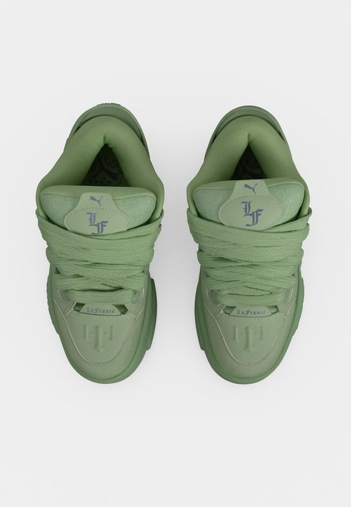 PUMA LA FRANCE JR UNISEX - Basketball shoes - pure green/gray sky — foto 5