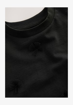 Next, REGULAR FIT BOXY BOWS - Lihtne T-särk - black