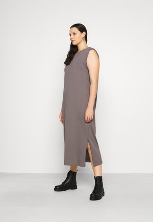 VMEDEN CALF DRESS CURVE - Žerzejové šaty - tornado
