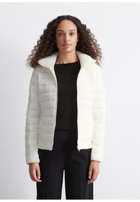 Marc O'Polo STAND-UP COLLAR SMALL CHAMBERS WELT - Übergangsjacke - salty white