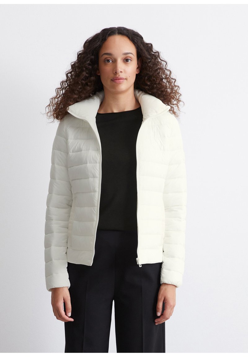 Marc O'Polo STAND-UP COLLAR SMALL CHAMBERS WELT - Übergangsjacke - salty white