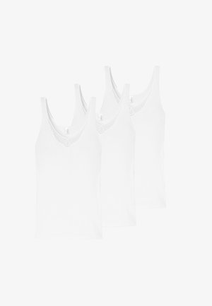 3 PACK - Caraco - weiß