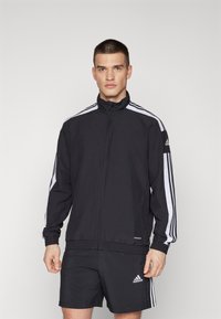 adidas Performance - SQUADRA PRESENTATION JACKET - Trainingsvest - black/white Miniatuurafbeelding 1