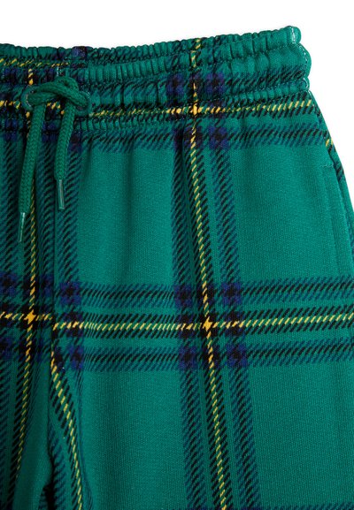 Mini Rodini CHECK UNISEX - Donji dijelovi trenirke - green