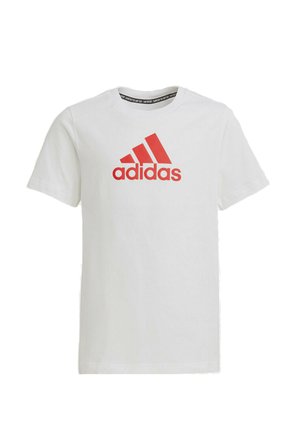adidas Performance MANICA CORTA - T-shirt con stampa - white