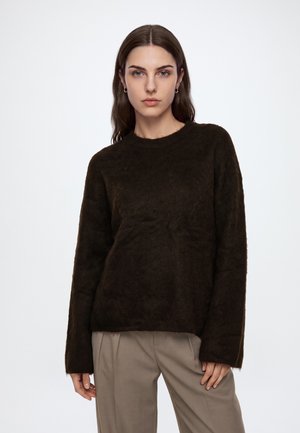 YAS, YASTILDE PULLOVER  - Пуловер - mole melange
