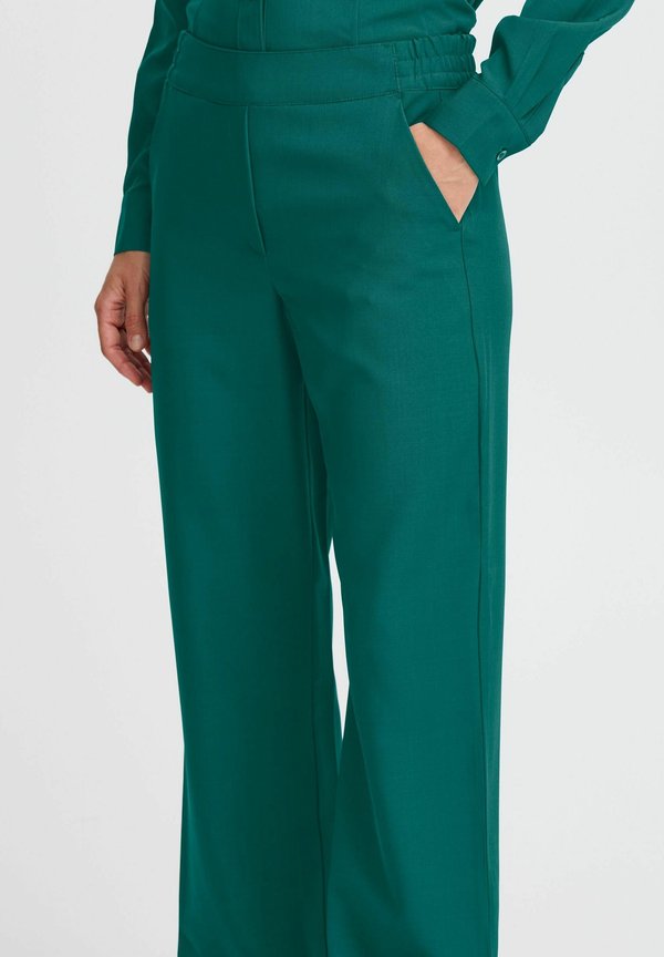 BYMMMIDDE - Trousers - sea moss melange3