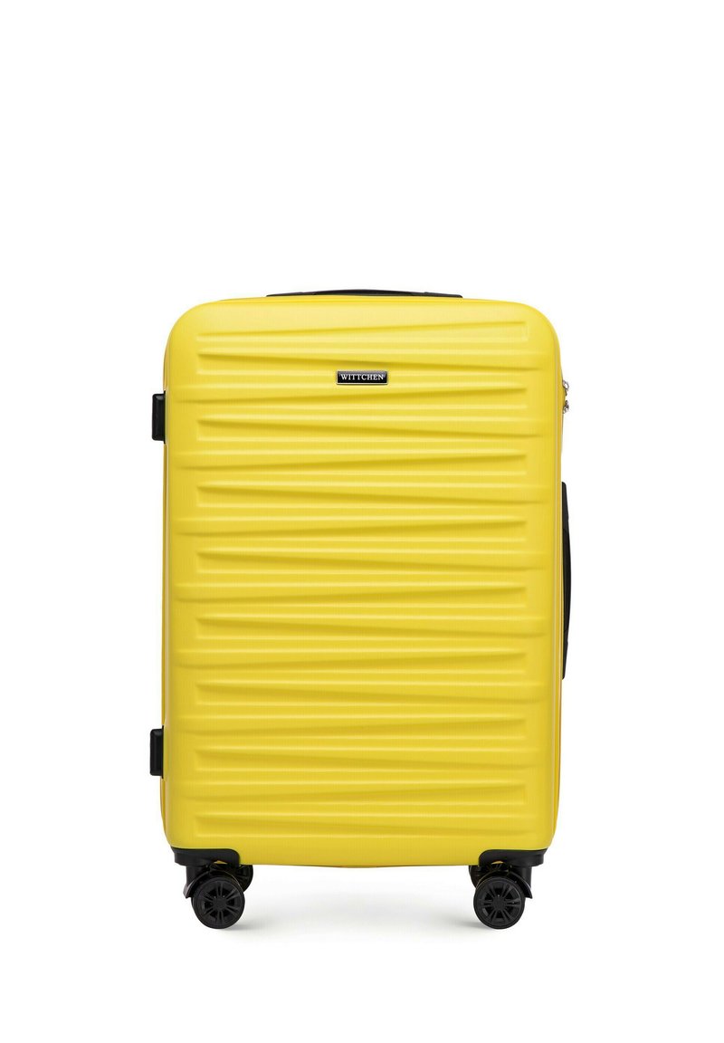 WITTCHEN MEDIUM SUITCASE FROM ABS - Trolley - yellow
