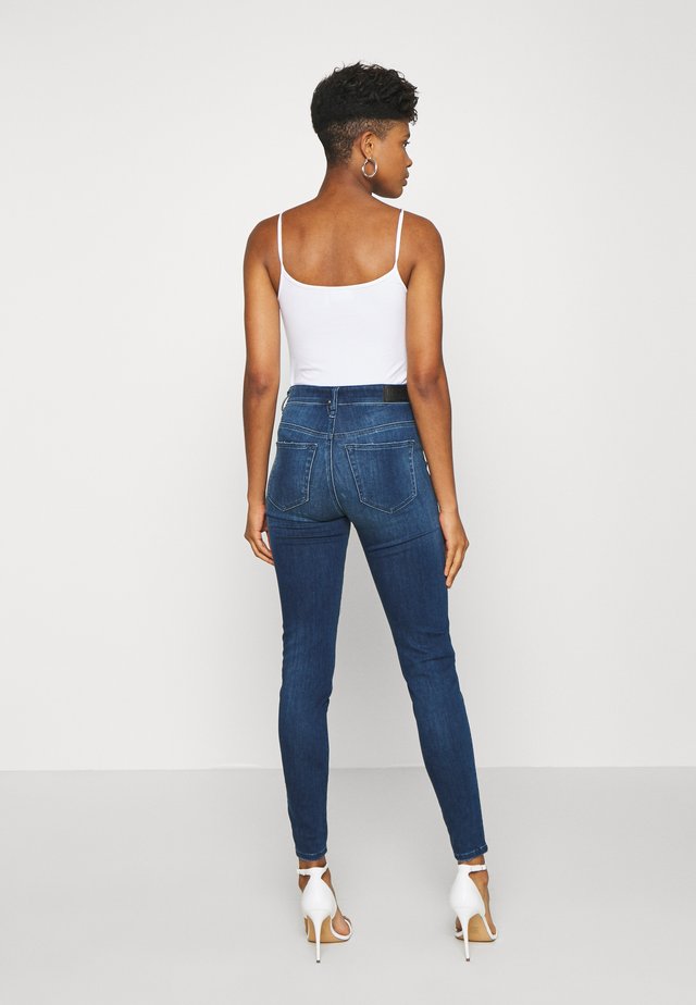 SLANDY HIGH - Jeans Skinny Fit - indigo