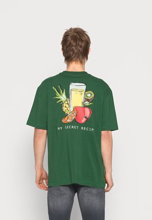 ONSISMAEL - T-shirt con stampa - dark green