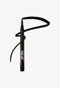Delineador líquido Revlon ColorStay Wing Line, que presenta un barril negro y una punta flexible, con una forma doblada para una aplicación precisa.