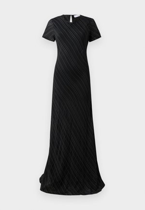 DELPHINE DRESS STRIPE FLOU - Vestido largo - black/chalk