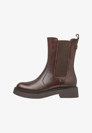 NEWD. CHELSEA - Stivaletti con plateau - mocca