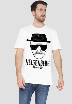 BREAKING BAD HEISENBERG - Print T-shirt - white