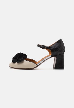 Klassiske pumps - softy leche/silver